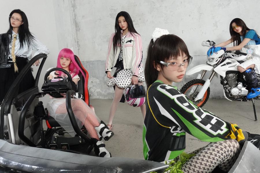 ILLIT se transforma em motoqueiras em novas fotos conceituais para o comeback “NOT CUTE&nbsp;ANYMORE”
