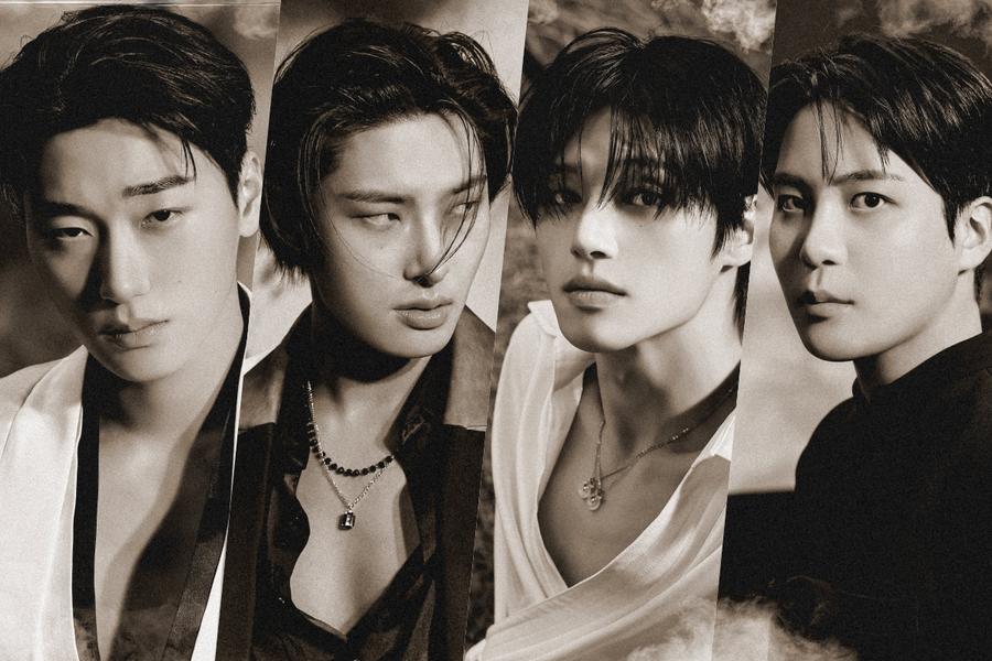 Atualização: ATEEZ revela as primeiras fotos conceituais para o comeback “GOLDEN HOUR:&nbsp;Part.4”